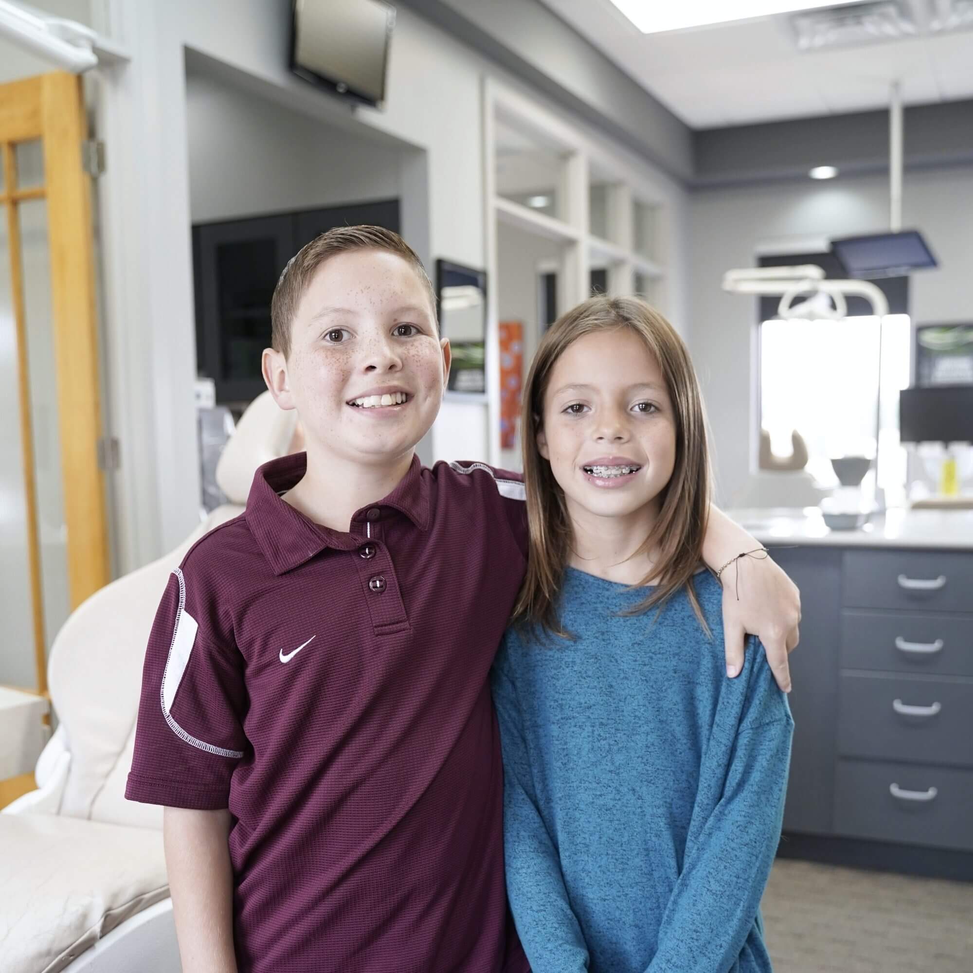 Children smiling - South Dakota Orthodontist - Wyoming Orthodontist