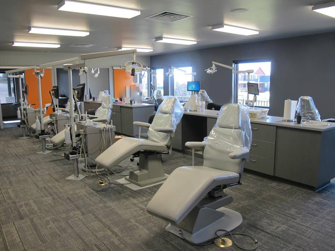 Gillette patient room for orthodontic treatment