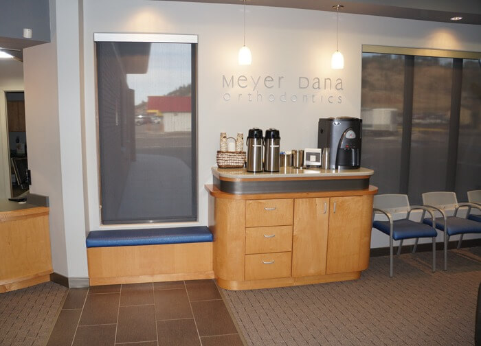 Spearfish coffee bar at orthodontic clinic